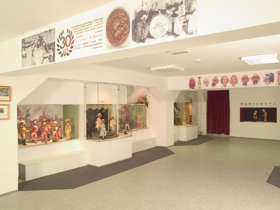 Puppets and Puppeteers Collection at Hrastnik Museum established in 2002 in the museum attic