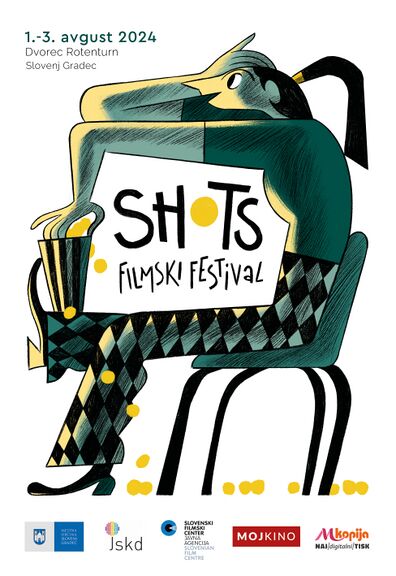 Poster for the Shots International Short Film Festival 2024. Author: Luna Pan