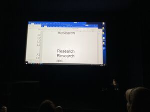 Programme <i>deskt0p_cinema</i>, compiled and performed by Greg de Cuir Jr., <!--LINK'" 0:830--> 2021. Photo: <!--LINK'" 0:831-->