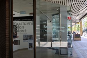 Entrance of the <!--LINK'" 0:1321-->, former Rotovž Salon, 2008