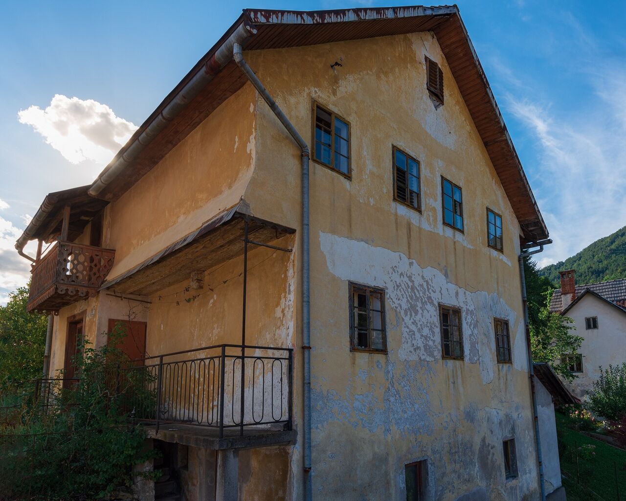 Miners' house Giser in Idrija.