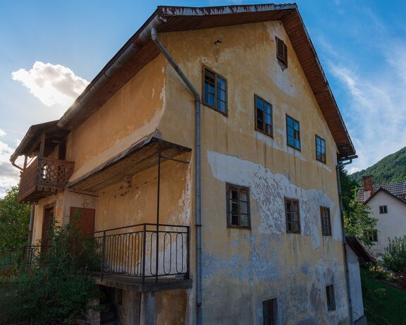 Miners' house Giser in Idrija.