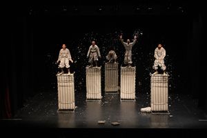 Humorous performance of bedtime antics <i>Expedition Paddock</i> by Tango Sumo (F), performed at <!--LINK'" 0:863-->, 2013