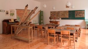 Education collection at <!--LINK'" 0:693-->, signs along the way, the development of basic education in Zasavje