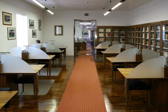Ivan Potrč Memorial Room that serves as a study room. Ivan Potrč Library Ptuj, 2008