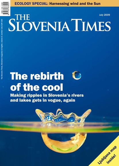 Cover of The Slovenia Times magazine, No. 118, July 2009