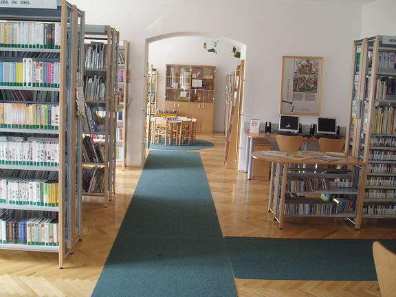 Laško Public Library interior, 2008