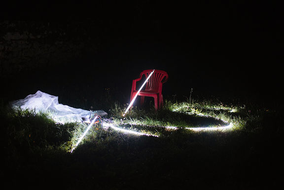 PIFcamp at night, 2015