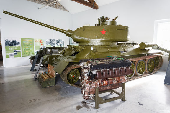 Tank collection, Park of Military History Pivka, 2020.