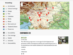 AiR Programmes in Slovenia infographics, a screenshot taken in June 2026.