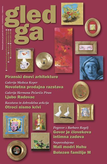 Gledga Magazine cover, December 2009