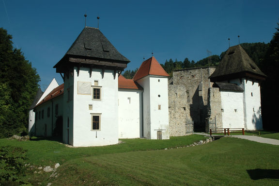 The upper Carthusian monastery in Stare slemene, part of the Žiče Carthusian monastery complex in the county of Slovenske Konjice. Institute for the Protection of Cultural Heritage of Slovenia, Celje Regional Office
