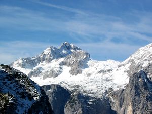 <!--LINK'" 0:1279-->, Triglav is the highest mountain in Slovenia, Julian Alps. Iconic in Slovene national identity and contemporary art.