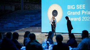 The award ceremony for the <!--LINK'" 0:824--> at the <!--LINK'" 0:825--> in 2023.