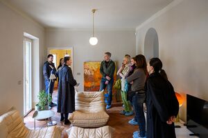 Guided tour of the Podmark Villa in Šempeter pri Gorici, organised by <!--LINK'" 0:746--> 2023. Author: Miran Kambič