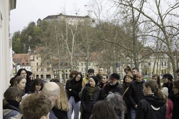 Guided tour of Ljubljana's historical icon, the Ljubljana Kazina Palace. Author: Alberto Rodriguez Arias