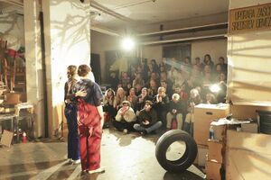 One of the performances at TRIGGER Showcase Festival, 2024. Photo: Marijo Županov