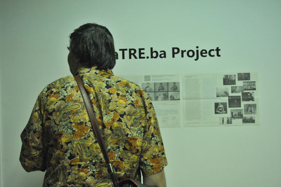 Opening of namaTRE.ba project, Bosnia & Herzegovina video art, Photon Gallery, 2010