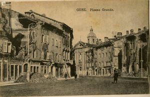 A Görz Piazza Grande postcard