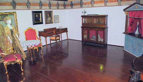 The permanent Cultural History collection, Koper Regional Museum, predominantly 18th and 19th domestic artifacts, representing prominent historical figures in the coastal-Karst region. Napoleon and the Hapsburgs