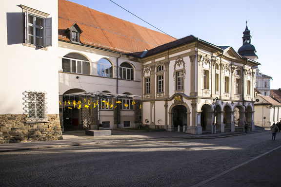 Exterior of Maribor Regional Museum, 2020.