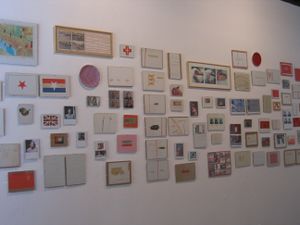 Exhibition <i>Artist at Work 1973&ndash;1983</i> by Mladen Stilinović in ŠKUC Gallery (2005)