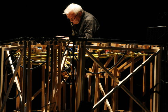 Music concert Vinko Globokar's Instrumental Theatre - The 75th Anniversary of Vinko Globokar at Ljubljana Festival.