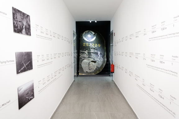 Exhibition at Park of Military History Pivka, 2020.