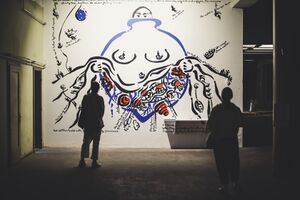 Opening of the exhibition <i>A Letter to the Future</i> at the former MTT textile factory in Maribor, 8th <!--LINK'" 0:686--> 2021.