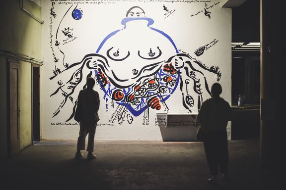 Opening of the exhibition A Letter to the Future at the former MTT textile factory in Maribor, 8th EKO 2021.