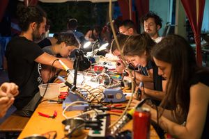Bastl instruments workshop at the PIFcamp 2018, <!--LINK'" 0:291-->, 2018.