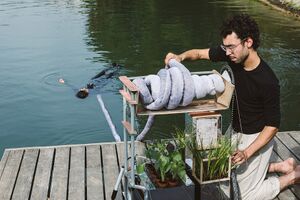 The performance OUR BELOVED as part of the project BITE of Art, 2023.