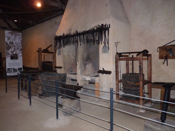 Blacksmith, permanent exhibition at Technical Museum of Slovenia, 2010
