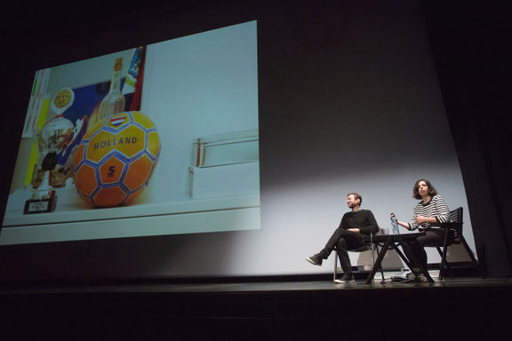 File:International Design Event 2015 A presentation by Liza Enebeis and Merijn van Velsen.jpg
