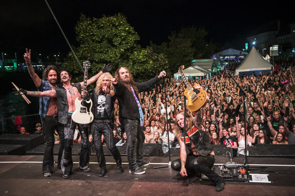 The Dead Daisies band at the Beer and Flower Festival, Laško, 2018