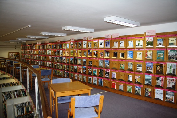 Reading room, Lavrič Library, Ajdovščina, 2013