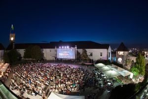 <!--LINK'" 0:325--> courtyard as a venue for popular <i>Film under the Stars</i> screenings organised by <!--LINK'" 0:326--> during summertime.