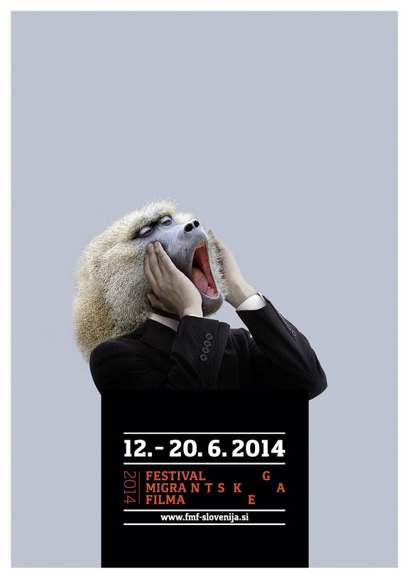 Martina Kokovnik Hakl and Drago Mlakar 2014 Migrant Film Festival poster 03.jpg