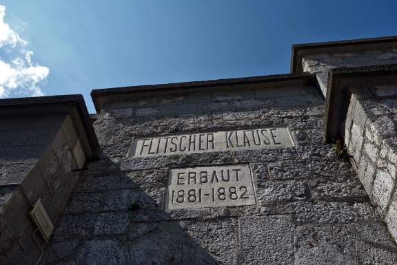 Kluže Fortress, rebuilted in the years from the 1881 to 1882, Triglav National Park, 2014