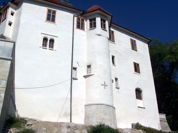 Pišece Castle, photographed in 2006