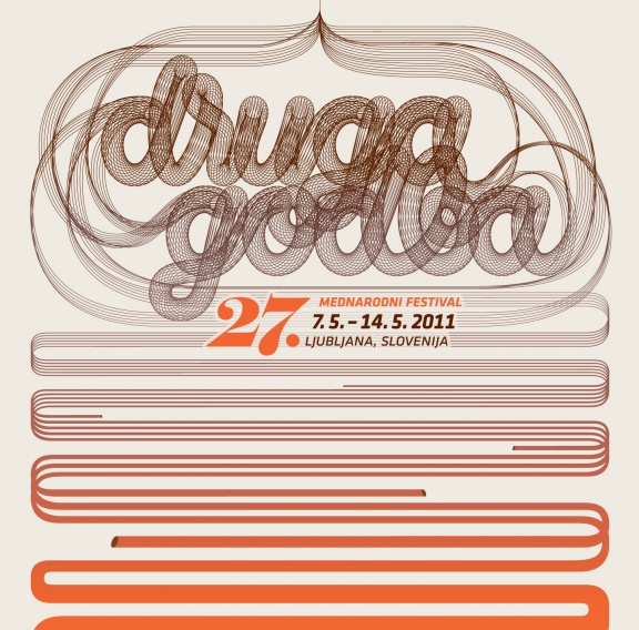 Cover of Druga Godba Festival 2011 compilation, published by DruGod