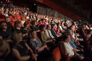 Audience at the 58th <!--LINK'" 0:220-->, 2023. Author: Boštjan Lah