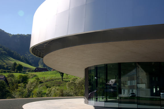 Cultural Centre of European Space Technologies (KSEVT), a space for the synthesis of art and science focused on the post-gravity art, Vitanje, 2012