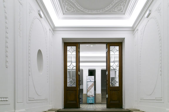 Interior of House of Architecture Maribor, 2020.