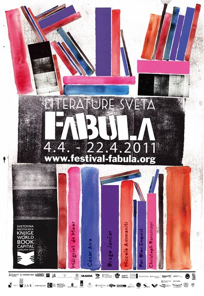 World Literatures - Fabula Festival poster, 2011