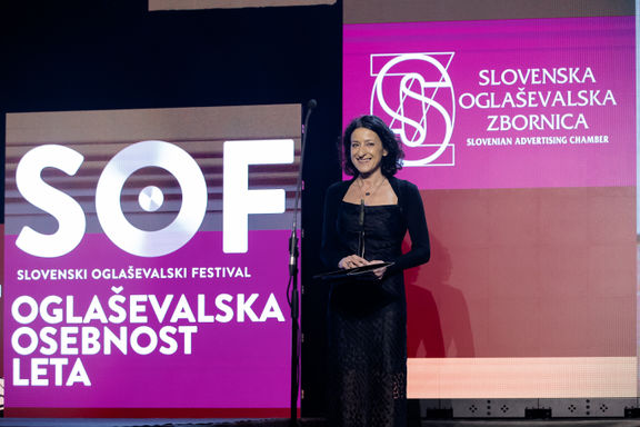 Mojca Randl at Slovenian Advertising Festival (SOF), 2019.