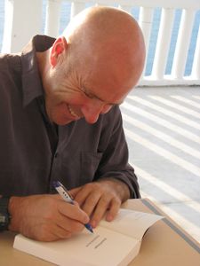 Guest author, Australian writer Richard Flanagan in Trieste, <!--LINK'" 0:41-->, 2010