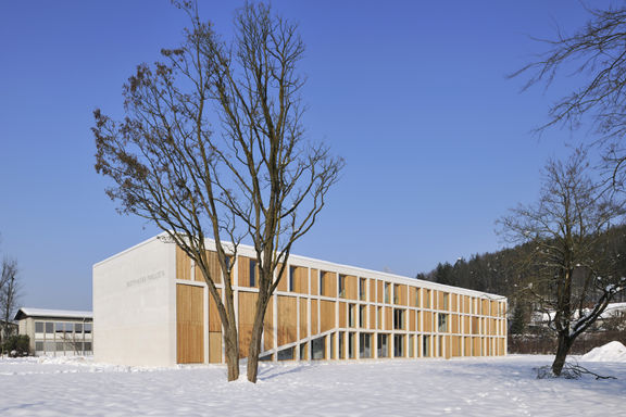The new Faculty of Biotechnology building designed by ARK Arhitektura Krušec, 2007 - 2008