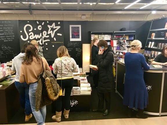 Sanje ('Dreams') Publishing House at the Slovene Book Fair in November 2019.