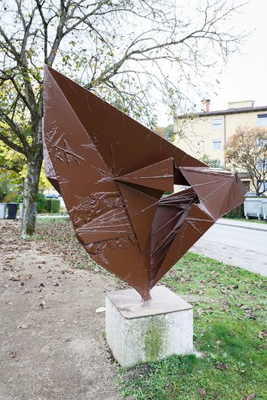 Birth of the Chrystal by Giancarlo Marchese, made in 1964 for the Forma Viva Ravne na Koroškem.
